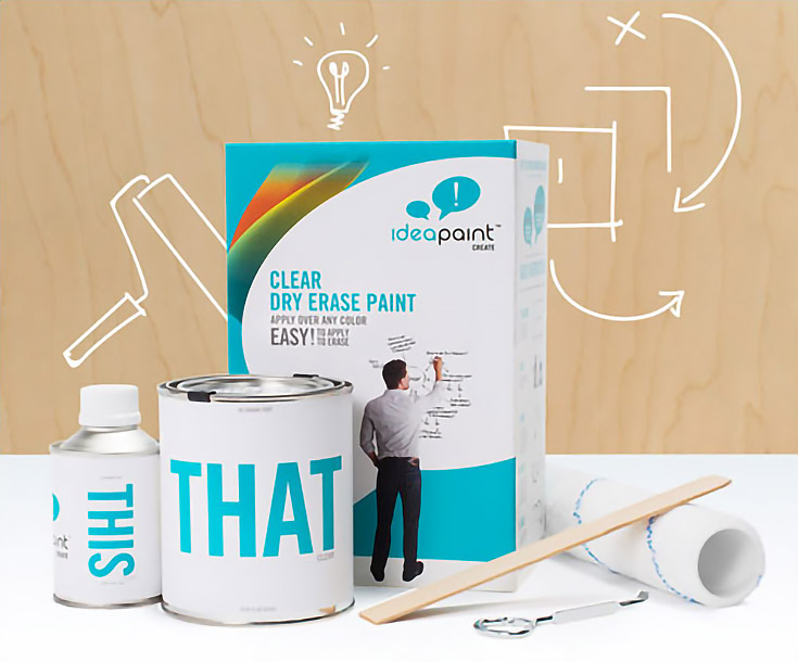Unleash your Creativity (Draw Anywhere!) with CLEAR Dry Erase Paint 